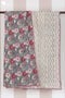 Mulmul Cotton Quilt In Block Print